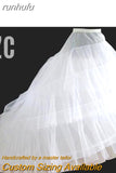 Long Train Petticoat Slim Wedding Dress Crinoline Bridal COS Cheap Sexy Enaguas enaguas wedding dress hoops