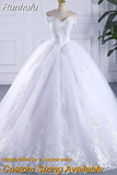 Embroidery Wedding Dress 2023 New Arrival Short Cap Sleeves Sweep Train Lace Wedding Gowns China Vestido De Noiva