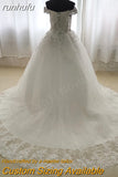 Novias Off The Shoulder Lace Wedding Dresses For France Women Court Train Bridal Gown Robe Mariage 2023 New Vestido De Noiva