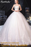 Dress 2023 New Luxury Strapless Wedding Dress With Train Princess Bling Bling Vestido De Noiva Plus Size