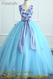 Dresses Sexy V-neck Ball Gown Lace Gorgeous Party Prom Foraml Homecoming Gowns