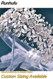 Gorgeous Rhinestone Bridal Tiara Woman Headbands Wedding Hair Accessories Jewelry Handmade Bride Party Headpiece HP386