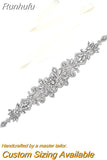 S12 Rhinestones Bridal Belt Bling Crystal Dress Applique Bridesmaids Belts Wedding Party Accessories Dress Decoration