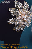 Rhinestone Headpiece for Woman Bridal Headband Wedding Hair Accessories Pageant Tiara Crystal Bride Headdress HP188