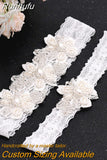 HT03-S Silver Pearl Bridal Leg Garter Bridal Thigh Leg Garter Ring Wedding Garter Belt Wedding Party Bridal Leg Garter