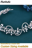Bridal Tiara Rhinestone Woman Girls Headband for Party Wedding Hair Accessories Pageant Headwear Bridal Headpiece HP266