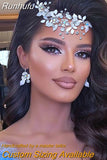 Woman Hair Comb Bridal Headdresses Wedding Hair Accessories Bride Tiara Hair Clip Pageant Headwear for Party HP523