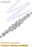 S12 Rhinestones Bridal Belt Bling Crystal Dress Applique Bridesmaids Belts Wedding Party Accessories Dress Decoration