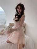 Cute A line Pink Chiffon Summer Short Homecoming Dress Hoco Dress Mini 18th Birthday Outfit Cocktail Dresses HZ1214