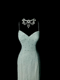 Vintage Mermaid Spaghetti Straps Backless Sequin Mint Green Long Prom Dress Party Dress Graduation Dresses HZ1214