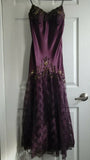 Vintage Spaghetti Straps Lace Beaded Prom Dress Graduation Prom Dress Adult Ceremony Dress HZ1108