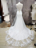 Wedding Dresses Lace Appliques Buttons Custom Made Mermaid Wedding Gown Boho Bride Dress 2023 Vestido De Noiva