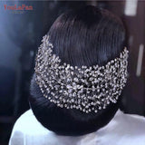 HP415 Rhinestone Bridal Headband Woman Tiara and Crown Wedding Hair Accessories Bride Headdress Banquet Headwear Party