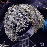 HP240 Bridal Crown Wedding Tiara Woman Headdress Hair Accessories Luxury Bride Headpiece Pageant Headband Hair Jewelry