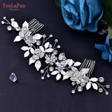 Woman Hair Comb Bridal Headdresses Wedding Hair Accessories Bride Tiara Hair Clip Pageant Headwear for Party HP523