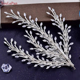 HP498 Crystal Bridal Headpiece with Comb Rhinestone Headwear Wedding Hair Accessories Bride Headdress Hair Jewelry