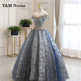 O-Neck Quinceanera Dresses short Sleeve Party Prom Ball Gown Classic Lace Embroidery Vintage Plus Szie Vestidos De 15 Anos