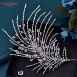 Rhinestone Headpiece for Woman Bridal Headband Wedding Hair Accessories Pageant Tiara Crystal Bride Headdress HP188