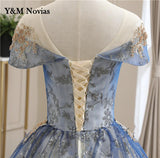 O-Neck Quinceanera Dresses short Sleeve Party Prom Ball Gown Classic Lace Embroidery Vintage Plus Szie Vestidos De 15 Anos