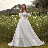 Sweetheart A-Line Wedding Dress Lace Applique Sleeveless Tulle Bridal Gowns Vestido De Novia