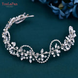Bridal Tiara Rhinestone Woman Girls Headband for Party Wedding Hair Accessories Pageant Headwear Bridal Headpiece HP266