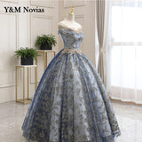 O-Neck Quinceanera Dresses short Sleeve Party Prom Ball Gown Classic Lace Embroidery Vintage Plus Szie Vestidos De 15 Anos