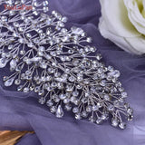 HP415 Rhinestone Bridal Headband Woman Tiara and Crown Wedding Hair Accessories Bride Headdress Banquet Headwear Party