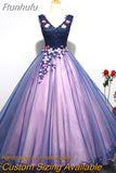 Dress 2023 V-neck Classic Flower Appliques Noble Mini Ball Gown Sweet Quinceanera Dresses Party Prom Formal Dress
