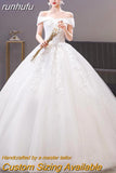 Sweetheart Boat Neck Style China Wedding Dress Vintage Lace Embroidery Pluse Size Vestidos De Novia Bride Gowns Marriage