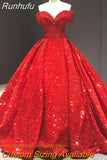 New Performance Quinceanera Dresses Off The Shoulder Green Dream Dress Prom Dress Big Train Bling Ball Gown Dresses
