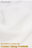 V-Neck Front High Split Wedding Dresses For Women Custom Made 2023 Lace Appliques Chiffon Spaghetti Straps Bridal Gown