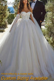 Wedding Dresses Beach Sweetheart Lace Appliques Bride Gowns Robe De Mariee Garden 2023 Princess Dance Party Vestido Novia