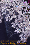 Luxury Bridal Hair Tiara Rhinestone Headband Handmade Wedding Hair Accessories Women Headdress Pageant Headpiece HP398