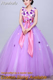 Dresses Sexy V-neck Ball Gown Lace Gorgeous Party Prom Foraml Homecoming Gowns