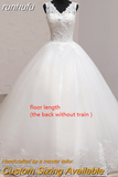 Embroidery 2023 Spring Africa Style Wedding Dress Long Train Sweet Elegant Plus Size Vestido De Noiva Bride V Neck 7
